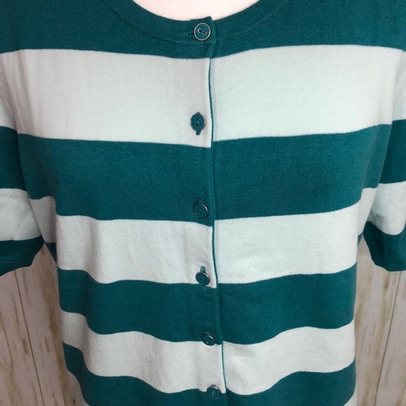 Talbots green women’s top size medium - Picture 7 of 11